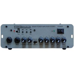 Amplificador Para Som Ambiente MPA-250 USB - PWS