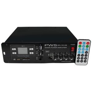 Amplificador para Som Ambiente USB/FM MPA-1100 20C - PWS
