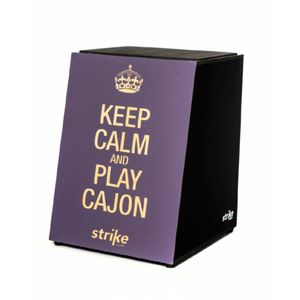 Cajon Acústico Strike  Sk4008 Keep Calm - FSA