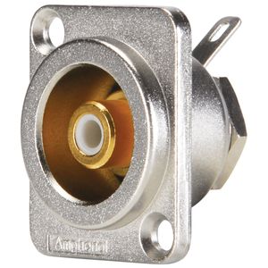 Conector RCA Fêmea Painel FMAP - Amphenol