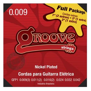 Encordoamento .009-.042 Para Guitarra GFP-1 - Groove