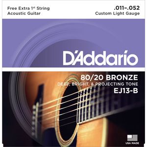 Encordoamento 011 Para Violão EJ-13 - D Addario