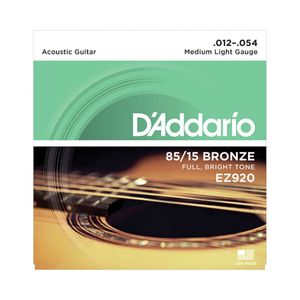 Encordoamento Bronze Wound 012 Para Violão EZ-920 - D Addario