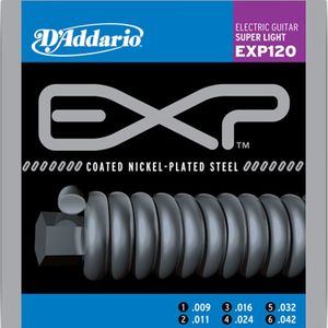 Encordoamento Coated 009 Para Guitarra EXP-120 - D Addario