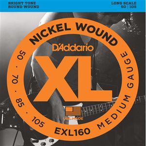 Encordoamento Para Baixo 4 Cordas 050 EXL-160 - D Addario