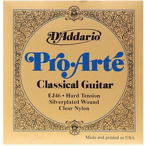 Encordoamento Para Violão Nylon Alta EJ-46 - D`Addario