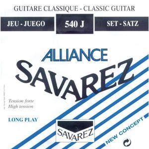 Encordoamento Para Violão Tensão Alta Nylon 6 cordas 540-J - Savarez