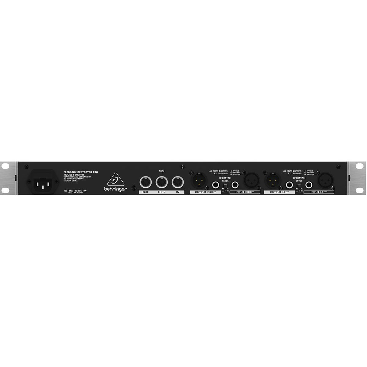 Equalizador FBQ-2496 - Behringer | Digital | Ninja Som Grupo