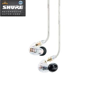 Fone De Ouvido In-ear MicroDriver Duplo SE-315 CL - Shure