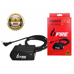 Fonte 110V ou 220V 18V DC 1A Power One - FIRE
