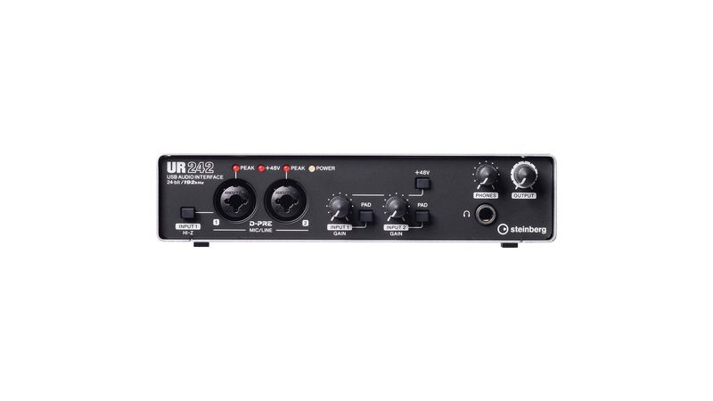 Interface de Áudio 4 x 2 USB 2.0 UR-242 - Steinberg By