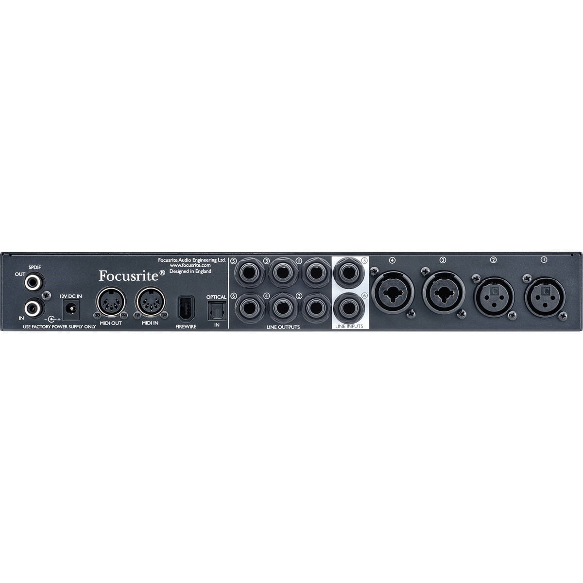 Interface FireWire Saffire PRO 26 - Focusrite | Thunderbolt