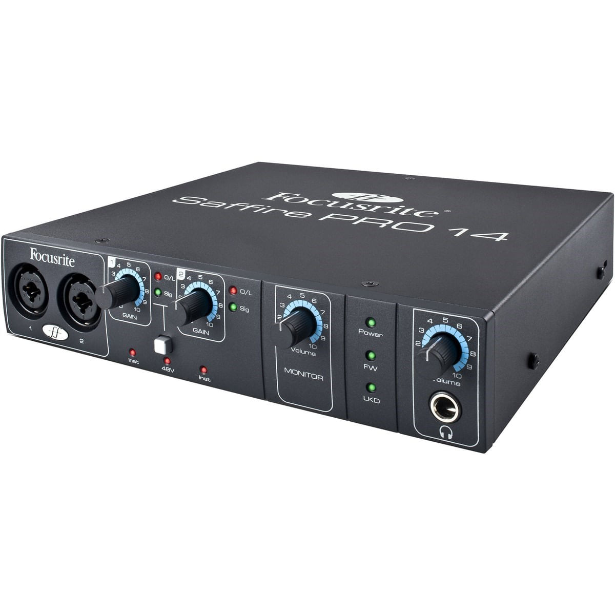 Interface de Áudio Firewire Thunderbolt Saffire Pro-14 - Focusrite