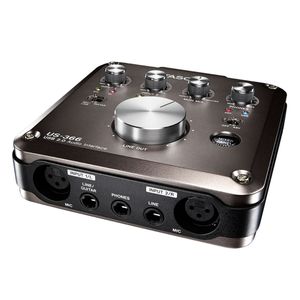 Interface de Áudio Hardware Para gravações US366 - Tascam