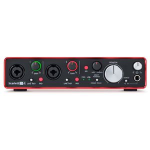 Interface de áudio Scarlett 2i4 - Focusrite