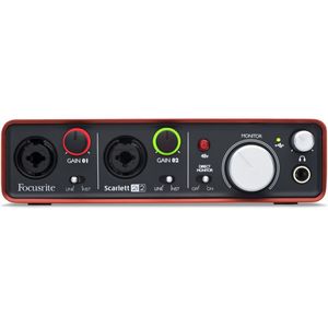 Interface de Áudio USB 2.0 SCARLET-2i2 USB - Focusrite