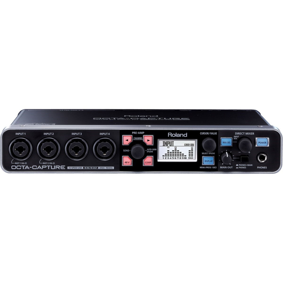 Roland UA-1010 OCTA-CAPTUREレビュー。音の分離とレイテンシが