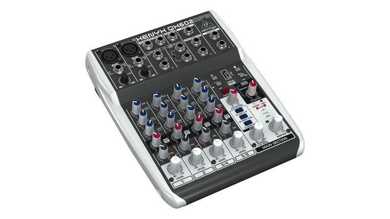適当な価格 Com Canais 6 Som de Mesa USB MP3 QX-602 Xenyx EFX e DTM・DAW
