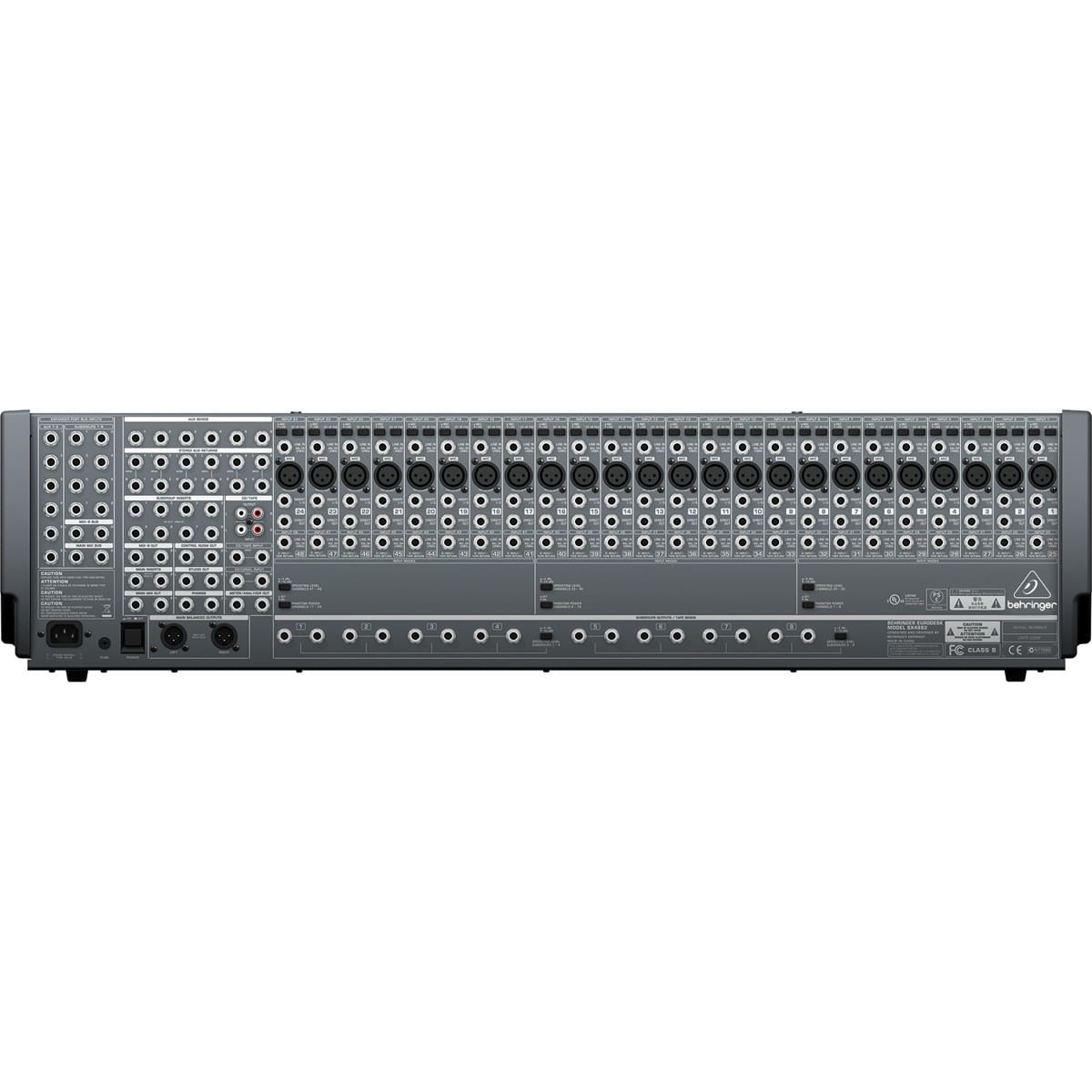Mesa de Som Analógica SX-4882 - Behringer | 26 a 64 Canais | Ninja