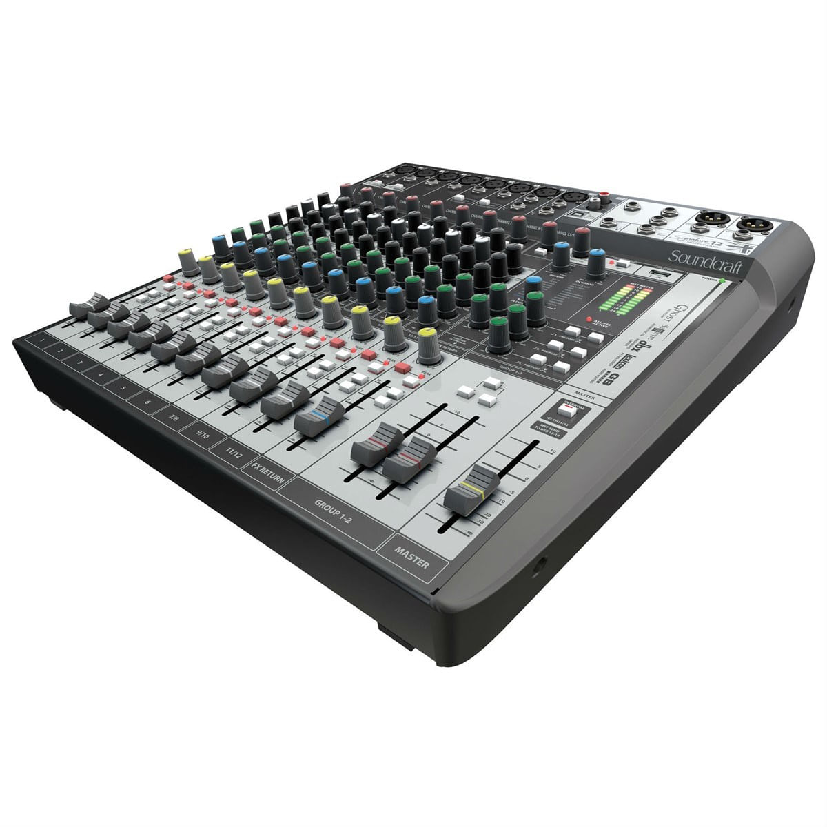 Mesa de som Com Interface USB Signature 12-MTK - Soundcraft