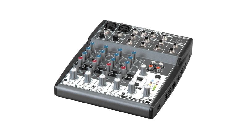 Mesa de Som XENYX-802 - Behringer | 02 a 08 Canais | Ninja Som