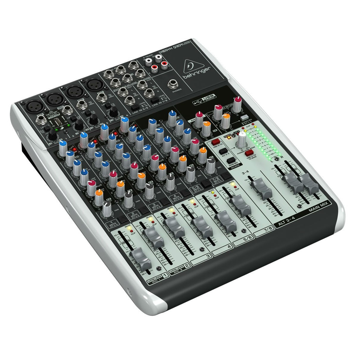 【500円引きクーポン】 Behringer - USB Q-1204 Xenyx Som de Mesa | Canais 16 a 10 配信機器・PA機器・レコーディング機器