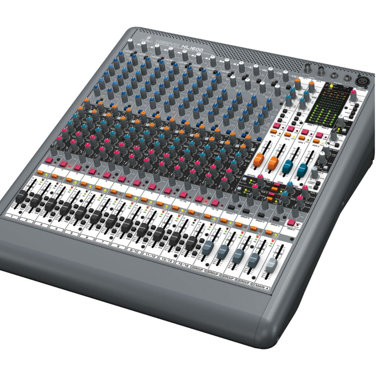 Mesa de Som 16 Canais XL-1600 - Behringer | 10 a 16 Canais