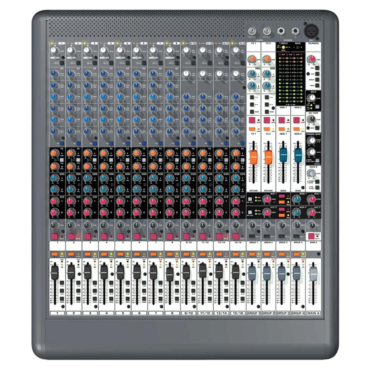 速くおよび自由な 16 Som de Mesa Canais Canais 16 a 10 | Behringer - XL-1600 配信機器・PA機器・レコーディング機器