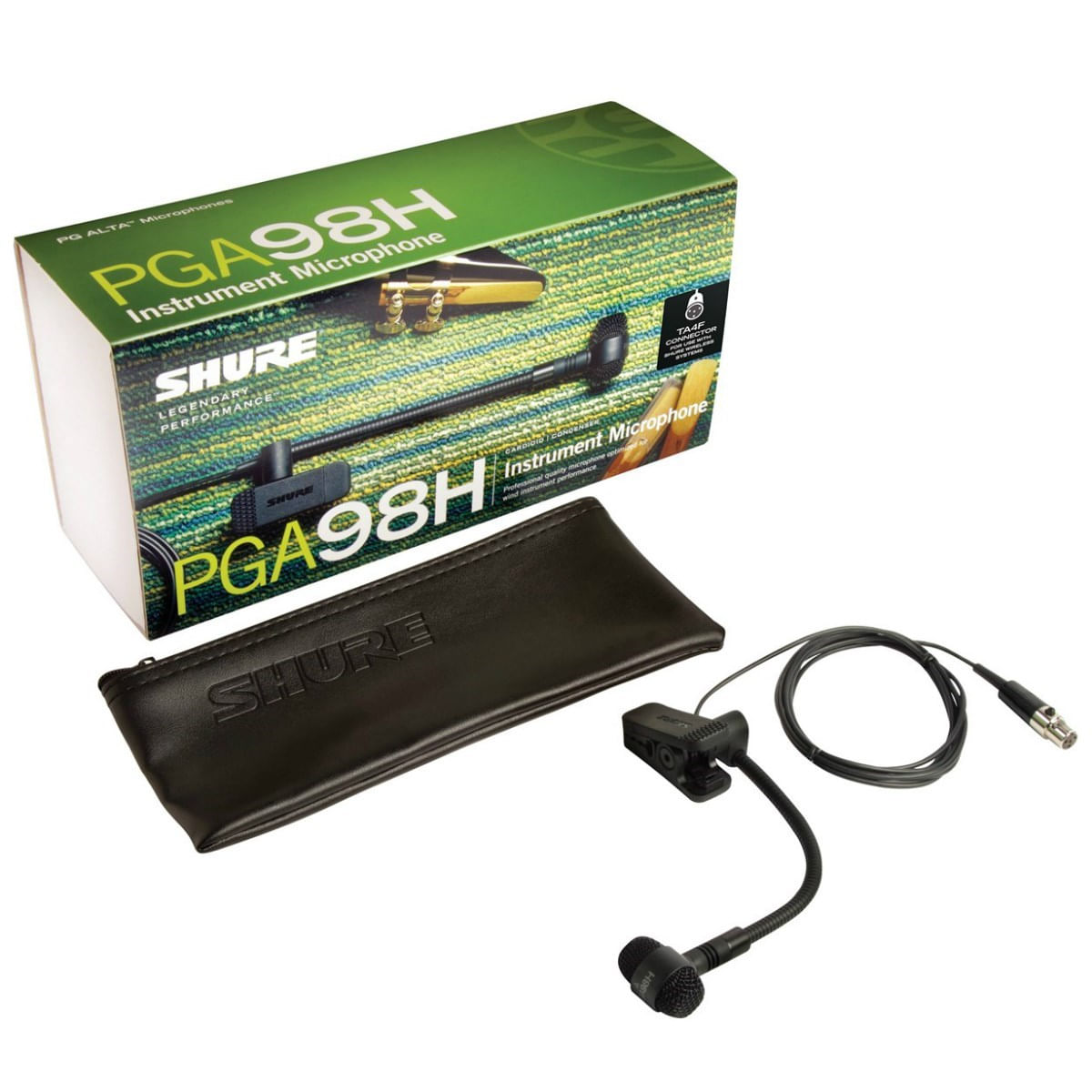 Microfone Condensador Cardioide PGA-98H TQG - Shure | Instrumentos