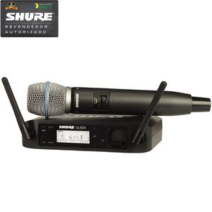 Microfone Sem Fio GLXD-24BR B87A Z2 - Shure