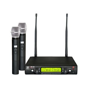 Microfone Sem Fio Duplo de Mão SW-482 - Staner