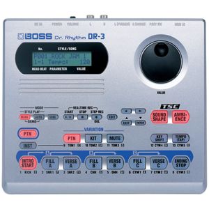 Módulo de Ritmos Para Percussão e Guitarra DR-3 - Boss