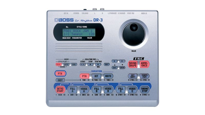 【返品不可】 e Percussão Para Ritmos de Módulo Guitarra Boss - DR-3 ギター
