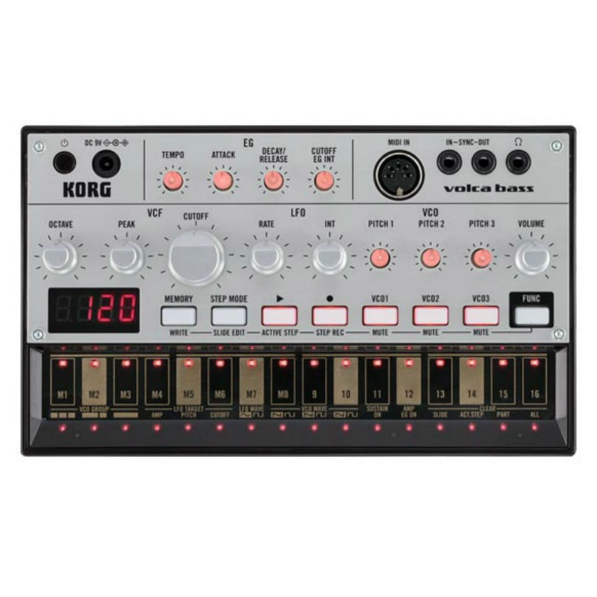 KORG volca bass (美品) Módulo Sintetizador Volca Bass - Korg | Modulo Sintetizador