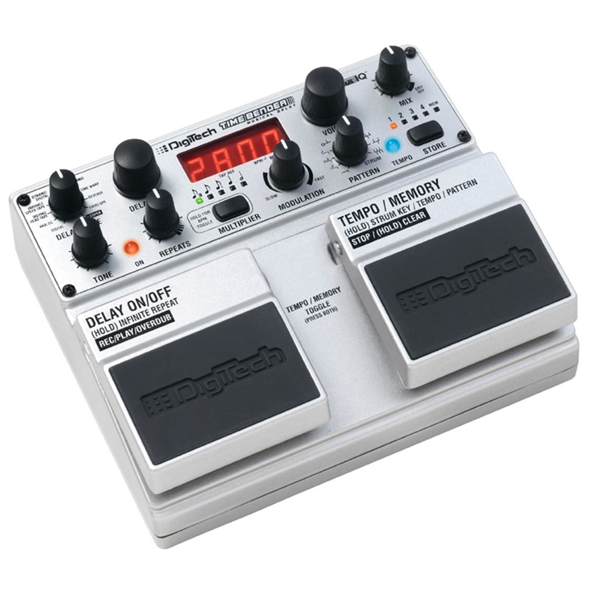 値頃 Delay Digital Pedal Time Guitarra | Digitech - Bender ギター