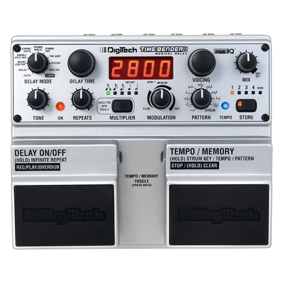 【最安値挑戦】 Pedal Digital Delay Time Bender - Digitech | Guitarra ギター