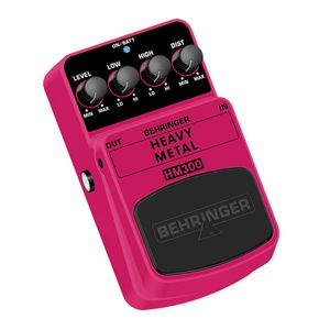 Pedal Heavy Metal Efeitos HM-300 - Behringer