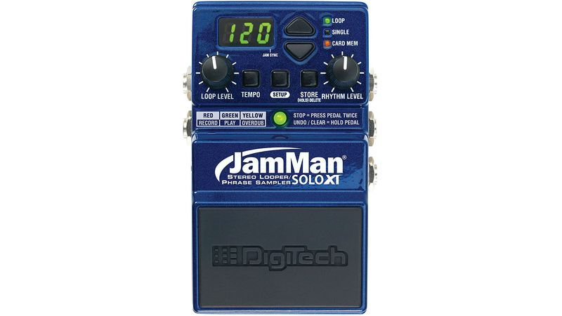 Pedal Looper Phrase Sampler Jamman Solo - Digitech | Guitarra
