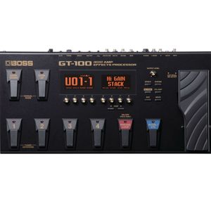 Pedal Multi Efeitos Para Guitarra GT-100 - Boss