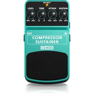 Pedal Para Guitarra Compressor Sustainer CS-400 - Behringer