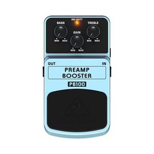 Pedal Para Guitarra Preamp Booster PB-100 - Behringer