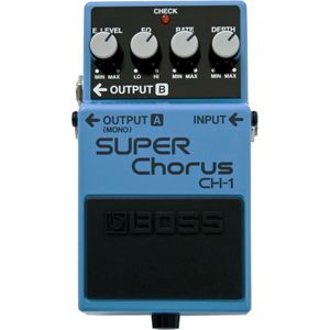 Pedal Super Chorus Para Guitarra CH-1 - Boss