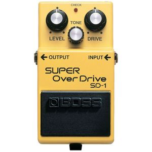 Pedal Super OverDrive Para Guitarra SD-1 - Boss