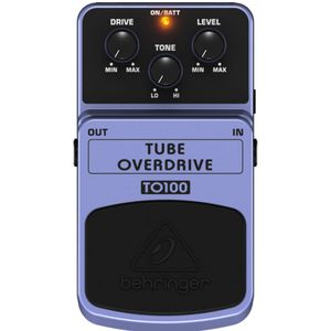 Pedal Tube Overdrive TO-100 - Behringer
