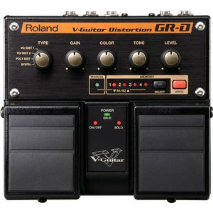 Pedaleira Com Sons Distorção e DSP V-Guitar GR-D - Boss