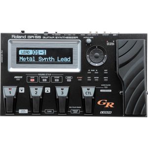 Pedaleira Sintetizador Para Guitarra GR-55S BK - Roland