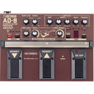 Processador Acústico Para Violão AD-8 - Boss
