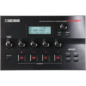 Processador de Efeitos Para Guitarra GT-001 - Boss