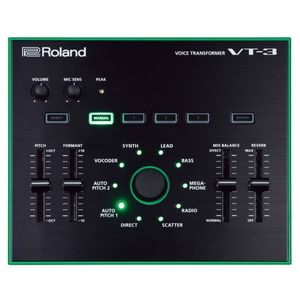 Sintetizador Para Performances Vocais Efeitos Lo-Fi VT-3 - Roland