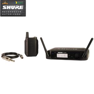 Sistema Sem Fio Para Baixo e Guitarra 2.4GHZ GLXD-14BR - Shure